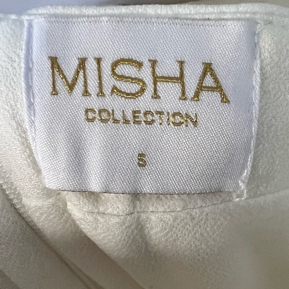 Misha Collection white lace up Lovisa Dress - Small - Picture 3 of 6